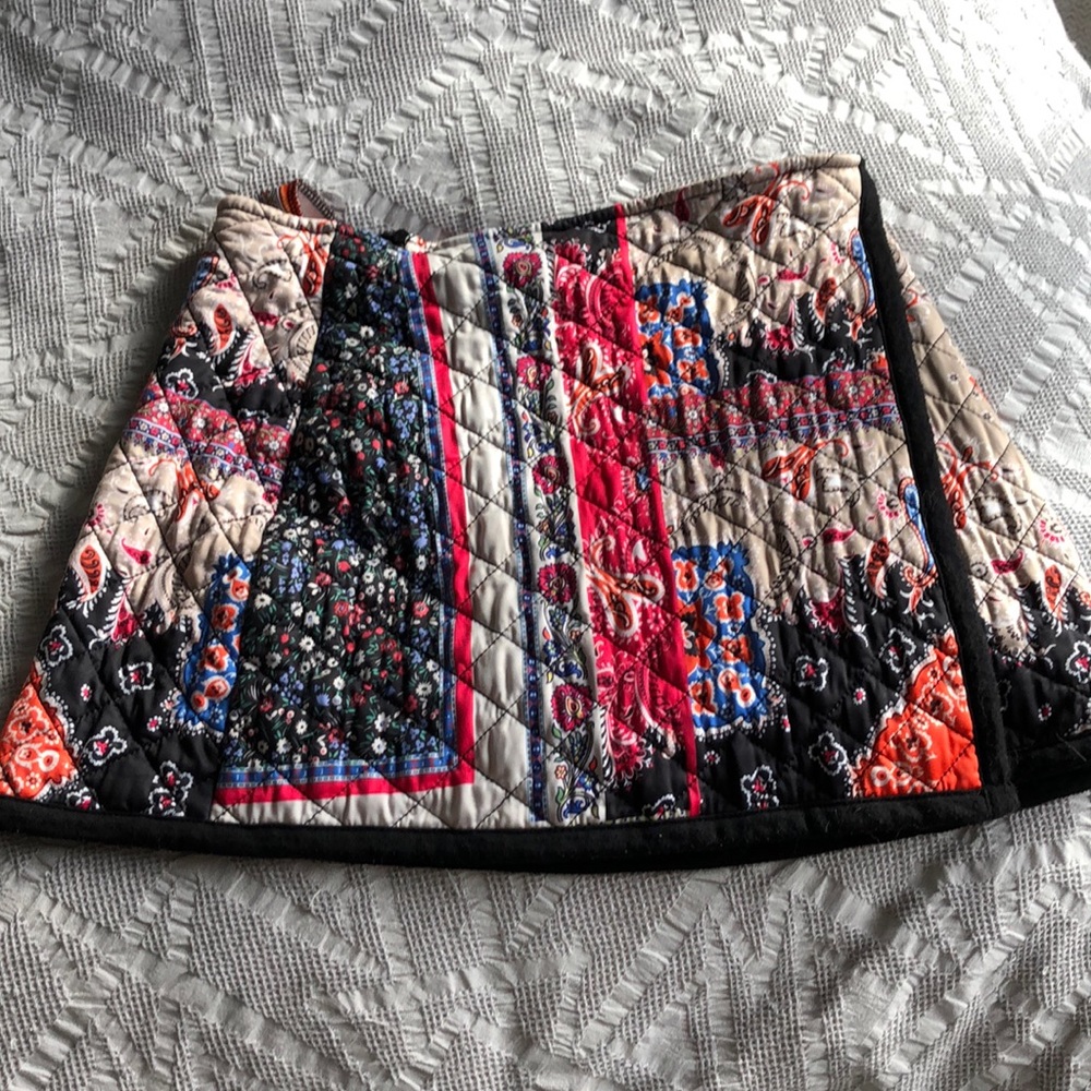 Zara quilted skirt